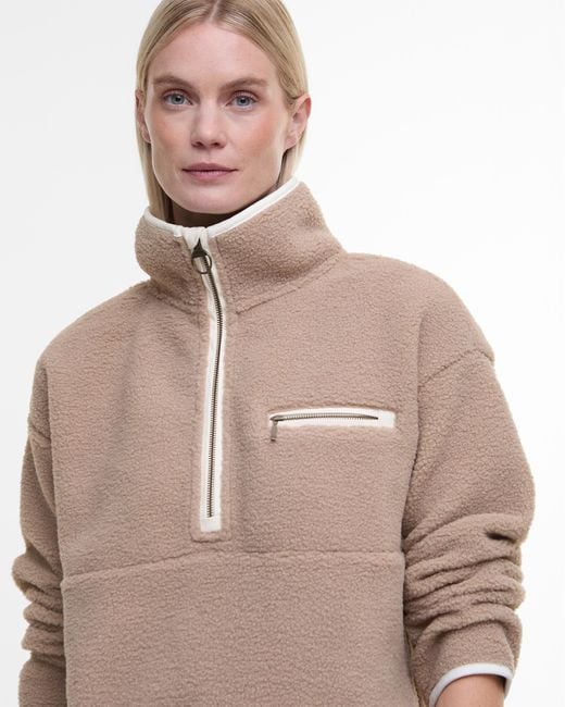 Barbour half zip fleece 2025