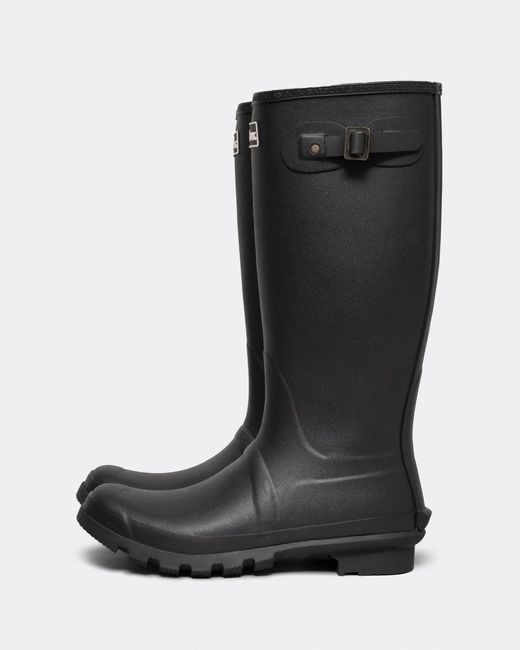 Barbour Black Bede Wellington Boots for men