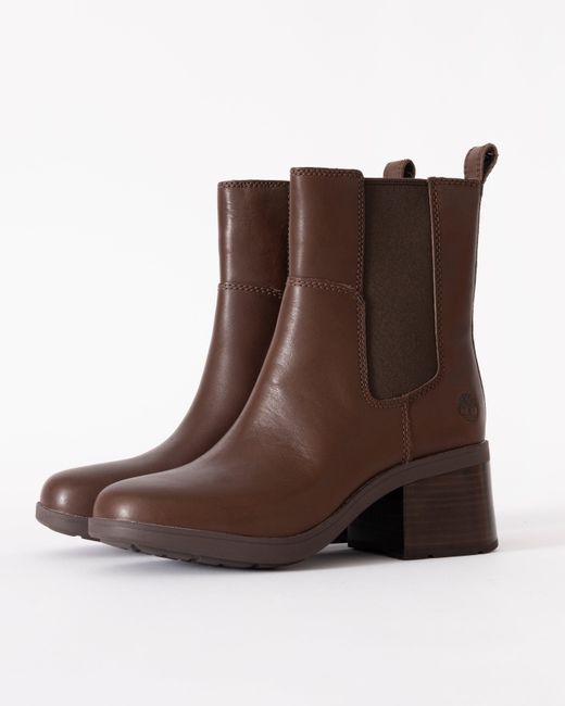 Timberland Brown Bellevaux Mid Chelsea Boot