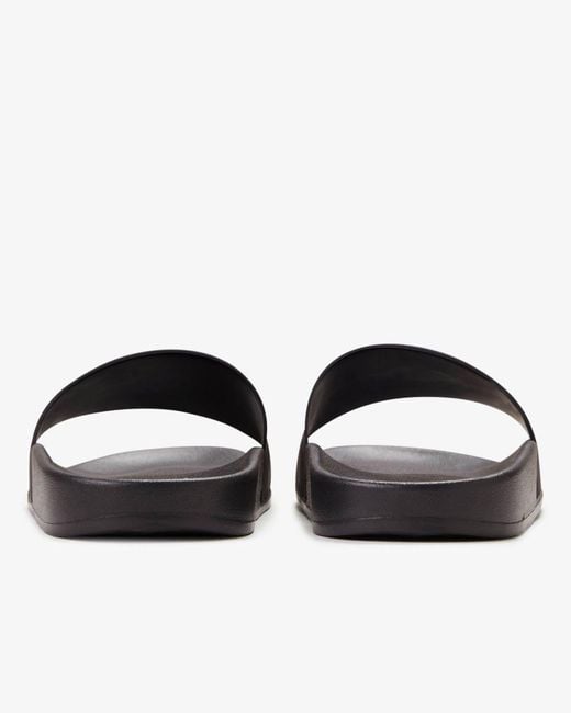 Fred Perry White Branded Slider for men