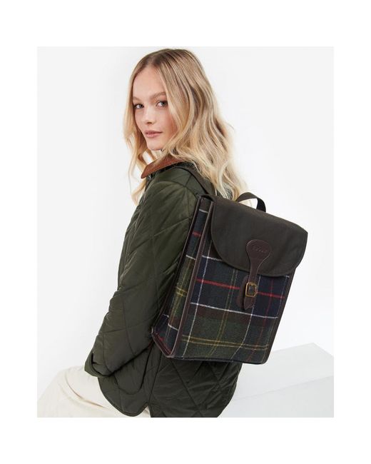 Barbour Synthetic Whitley Tartan Backpack In Black Lyst barbour-synthetic-whitley-tartan-backpack-in-black-lyst