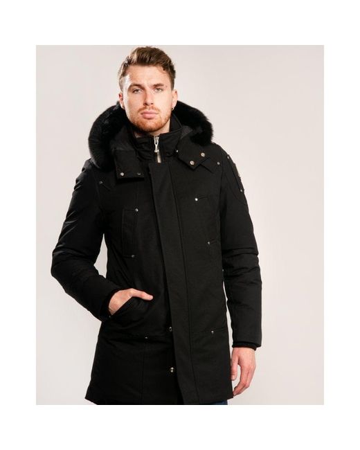 black moose knuckles parka
