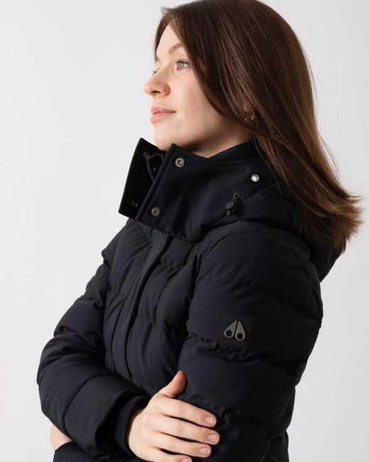 Moose Knuckles Stage Lake Black Trim Green Parka Down Jacket main image 0