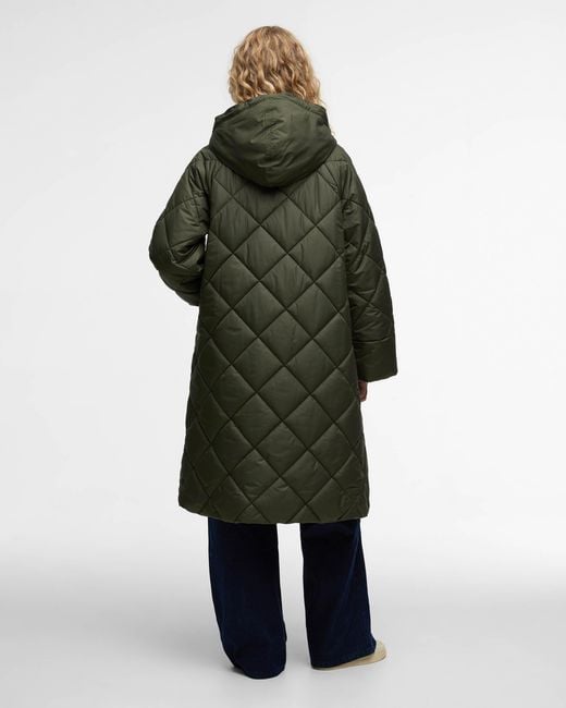 Barbour Green Braidley Quilted Jacket