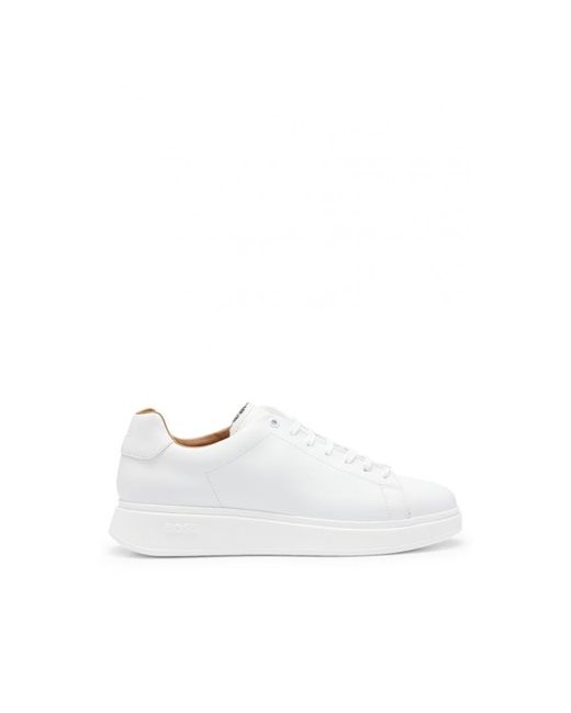 hugo boss white trainers