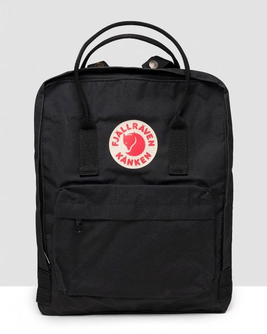 Fjallraven Black Kanken Classic Unisex Backpack