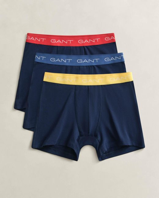 Gant Blue Boxer Brief 3-Pack for men