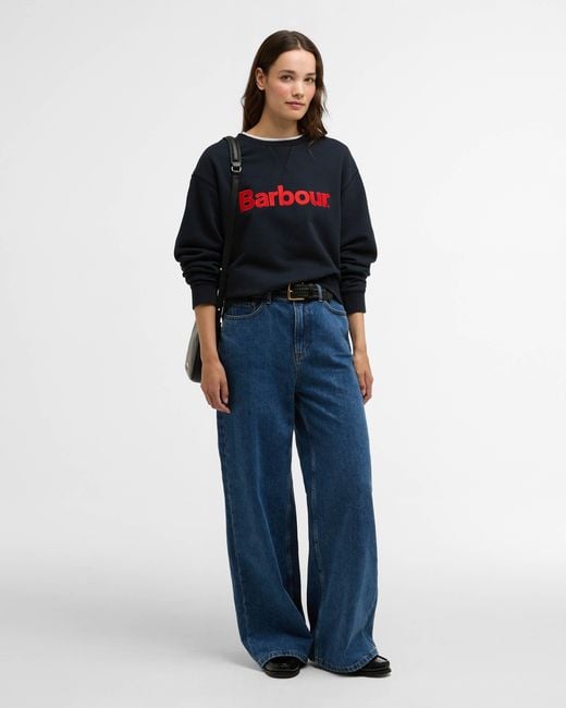 Barbour Blue Sweatshirts