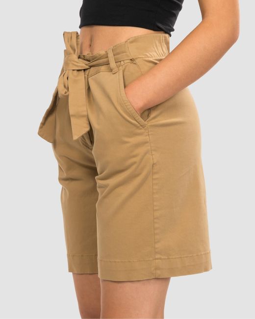 Tommy Hilfiger Natural Mira Bermuda Shorts