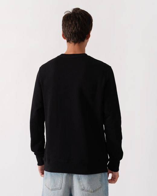 Paul Smith Black Ps Regular Fit Zebra Logo Sweatshirt for men