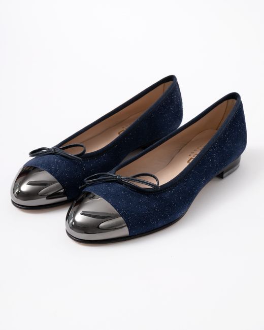 Elia B Blue Golden Eye Pumps