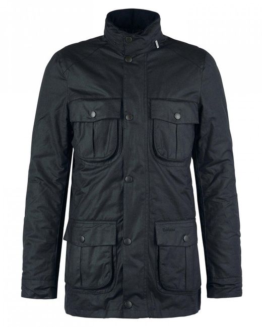 Barbour Blue Corbridge Wax Jacket for men