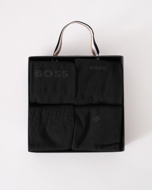 Boss Black 4 Pack Rs Iconic Sock Gift Set for men