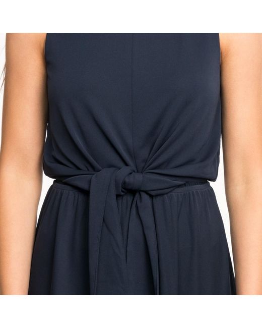 Tommy Hilfiger Barbara Knot Dress in Midnight (Blue) - Lyst