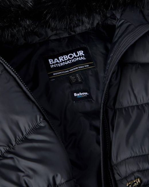 Barbour Black Anastasia Puffer Jacket
