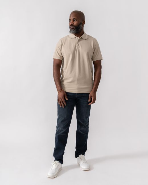Emporio Armani Natural Beach Polo for men
