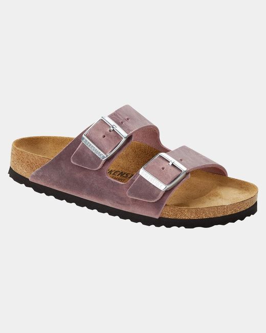 Birkenstock Brown Arizona Oiled Leather Sandals