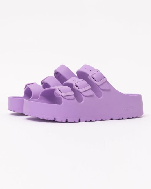 Birkenstock Purple Papillio Florida Eva Platform Sandals