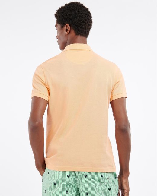 Barbour Blue Sports Polo Shirt for men