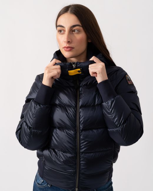 Parajumpers Blue Mariah Hooded Down Bomber