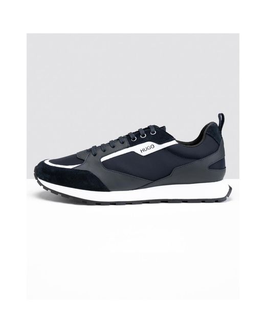 BOSS by HUGO BOSS Hugo Icelin Runn Trainers in Blue for Men | Lyst UK