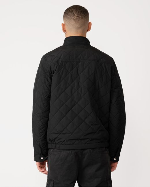 Gant Black Quilted Windcheater Jacket for men