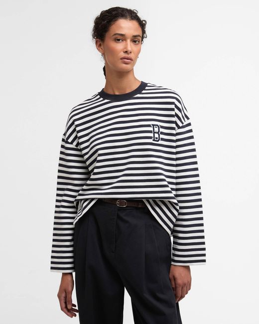 Barbour White Sweatshirts