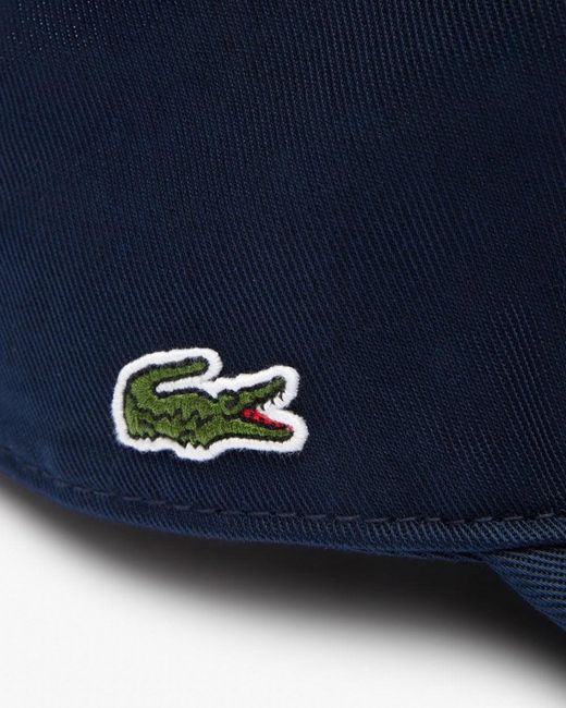 Lacoste Blue Twill Cap