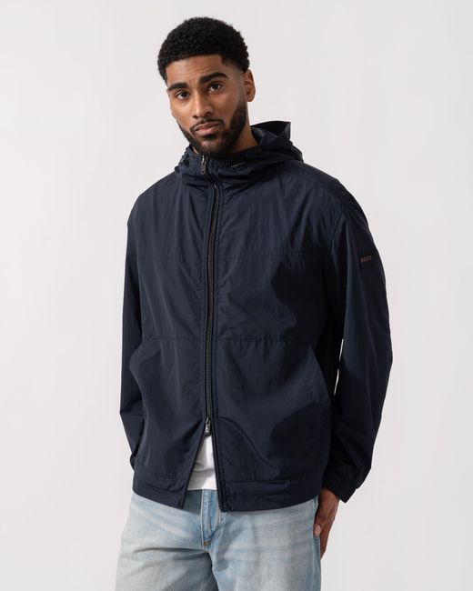 Boss Blue Orip Windbreaker for men