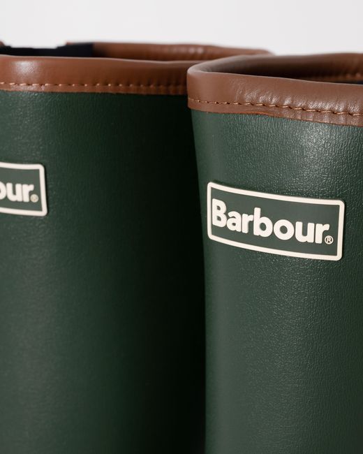 Barbour Green Tempest Wellingtons for men