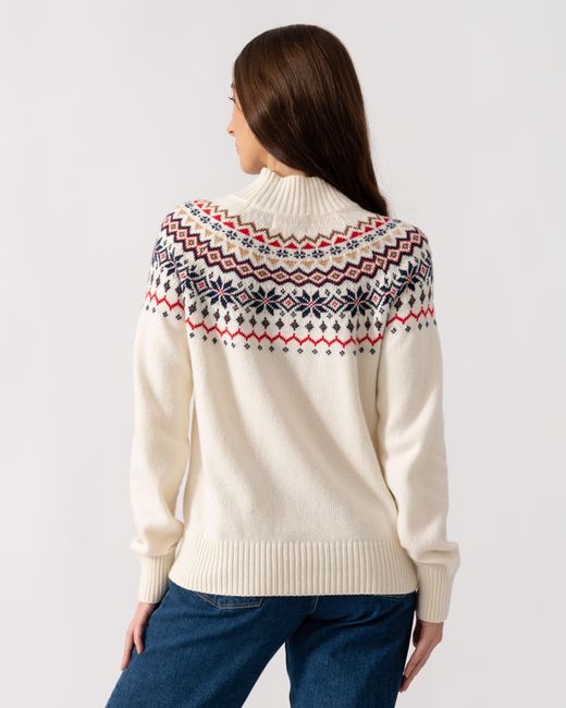 Joules White Alba Jumper