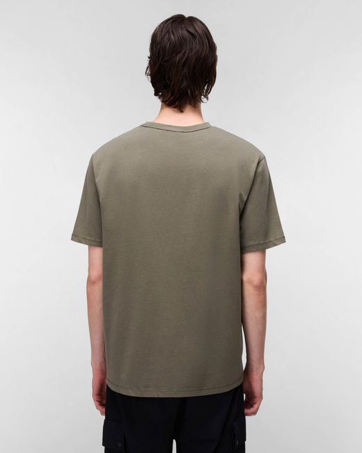 Napapijri Green Badge Short Sleeve T-Shirt for men