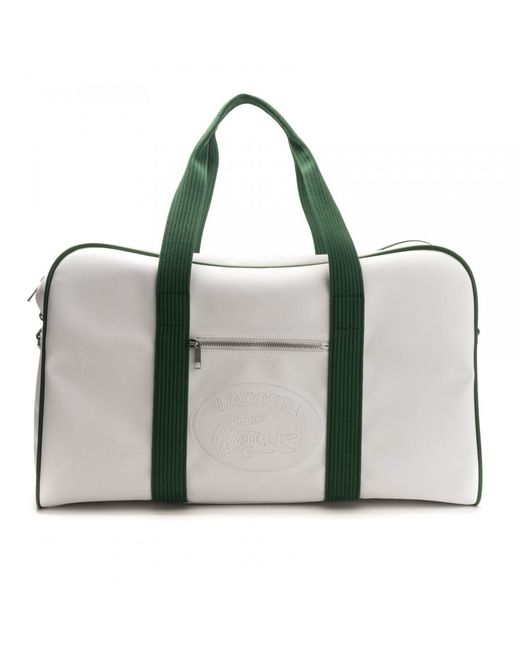 Lacoste Green Mens Weekender Bag for men