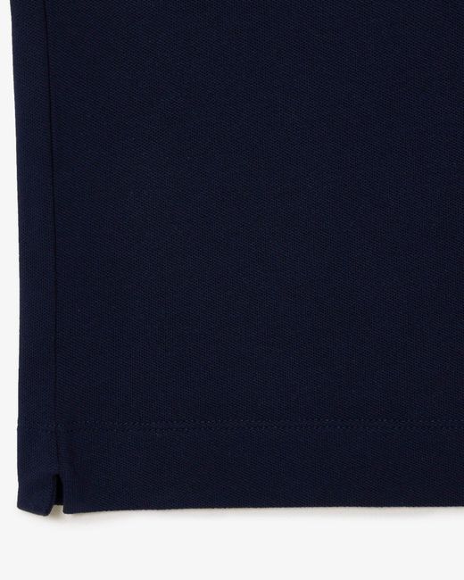 Lacoste Blue Smart Paris Stretch Cotton Polo Shirt for men