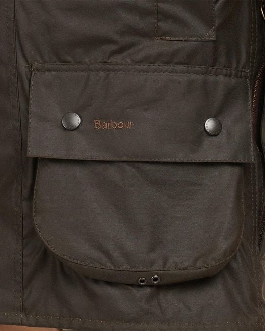 Barbour Brown Classic Beaufort Wax Jacket for men