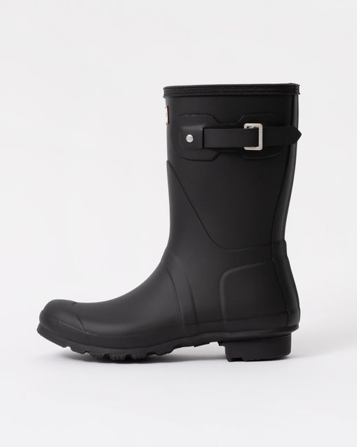 Hunter Black Original Short Wellies