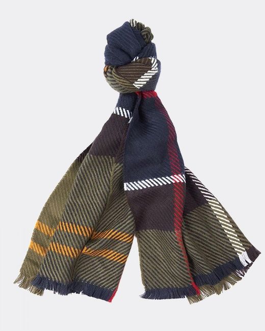 Barbour Blue Blair Tartan Scarf