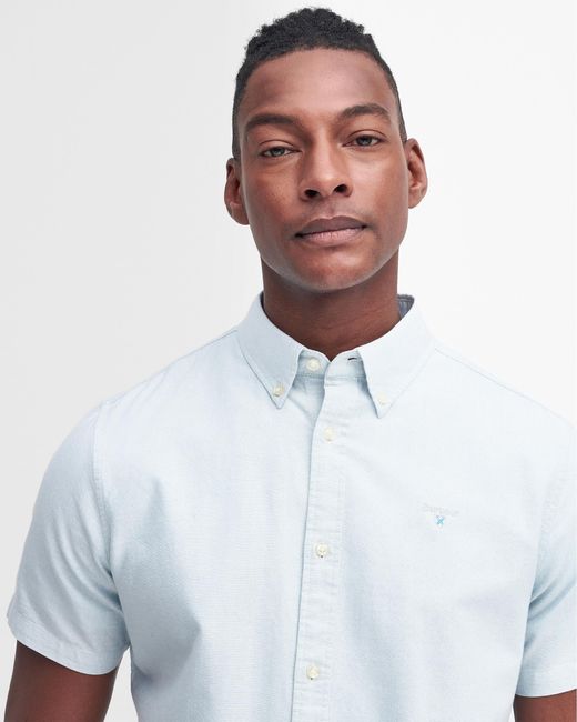 Barbour White Oxtown Tailored Shirt for men