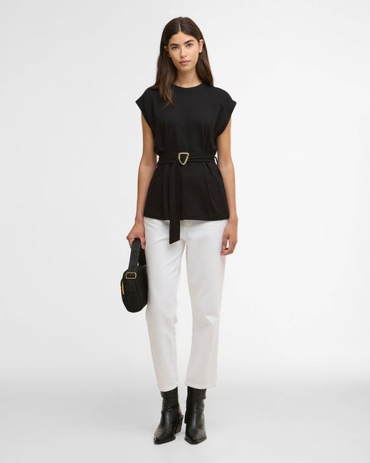 Barbour Black Alexis Top