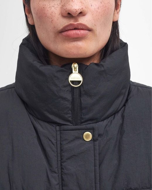 Barbour Blue Callie Puffer Gilet