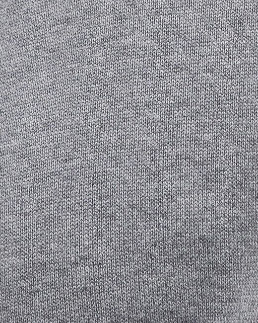 Barbour Gray Pima Cotton Crew Sweatshirt for men