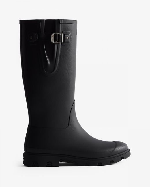 Hunter Black Downpour Adjustable Boot for men