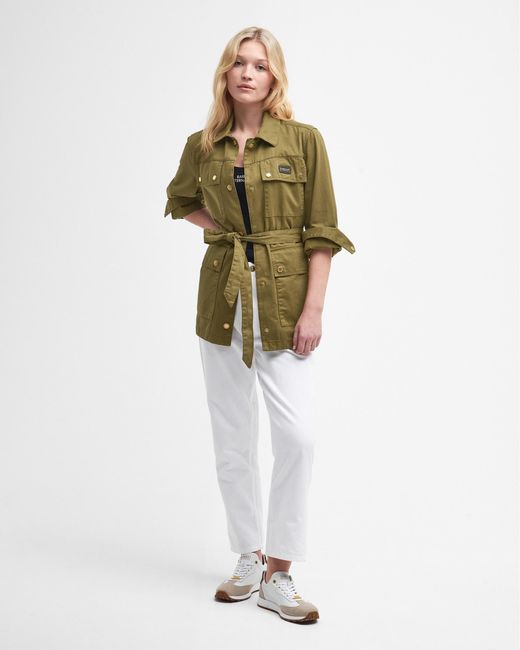 Barbour Green Collins Utility Casual Jacket