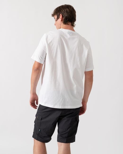 Paul Smith White Ps Regular Fit Cotton Zebra Logo T-Shirt for men