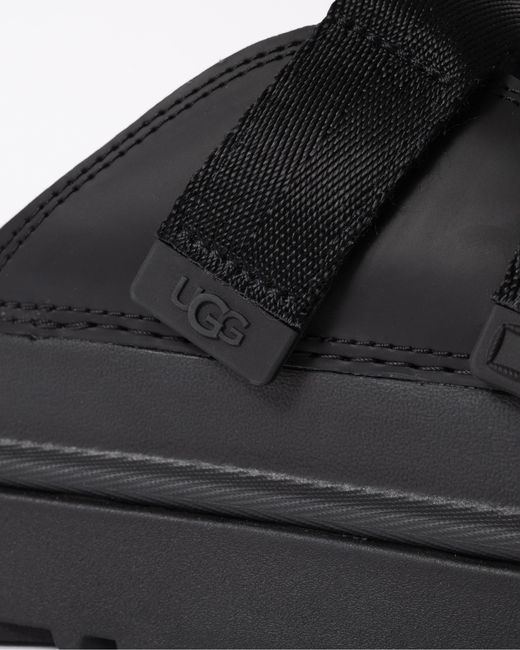 Ugg Black Goldenglow Slide Sandal
