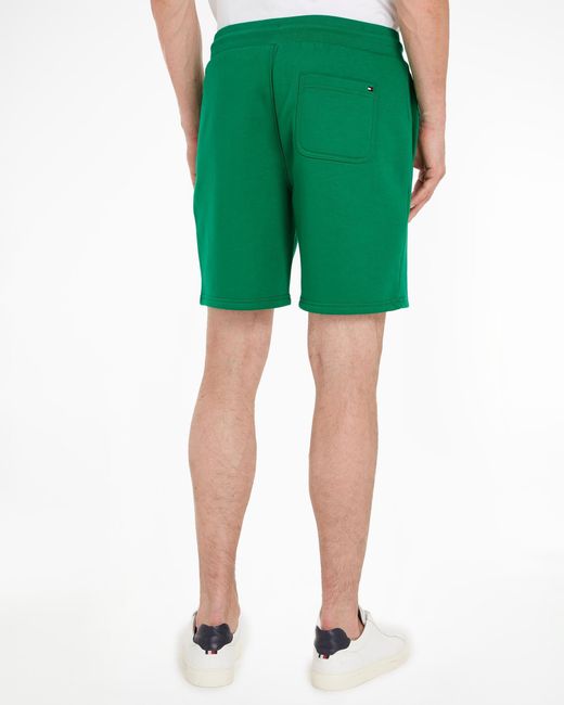 Tommy Hilfiger Green Small Tommy Logo Sweat Shorts for men