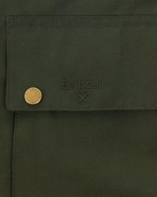 Barbour Green Winter Ashby Waterproof Jacket for men