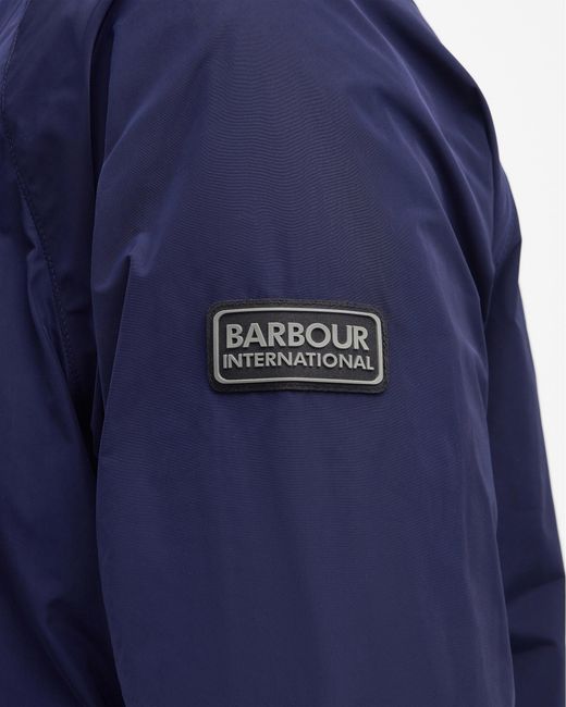Barbour Blue Beckett Showerproof Jacket for men