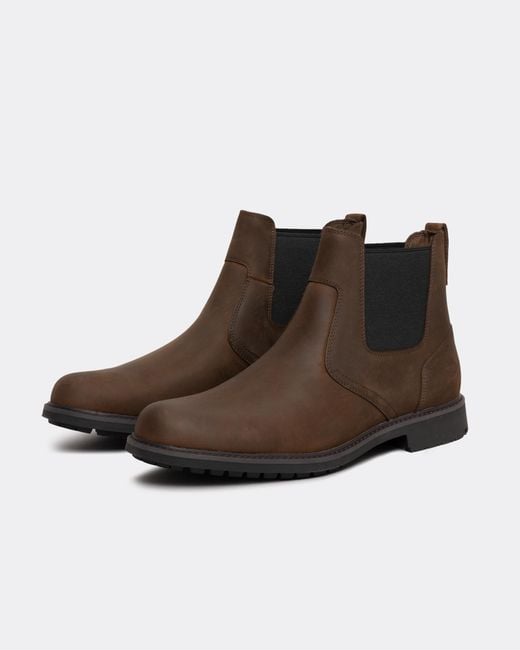 Timberland Brown Earthkeepers Stormbuck Chelsea Boot for men