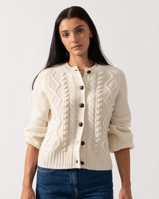 Joules Natural Rafferty Cardigan